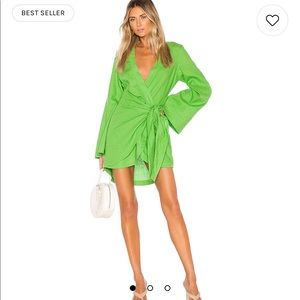 The Janeiro Mini Dress in Lime